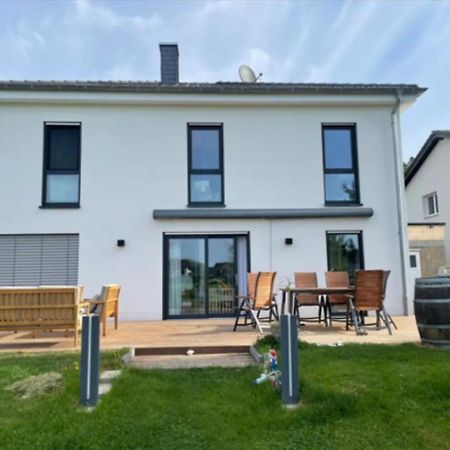 Modernes Ferienhaus In Uedersdorf Exterior foto